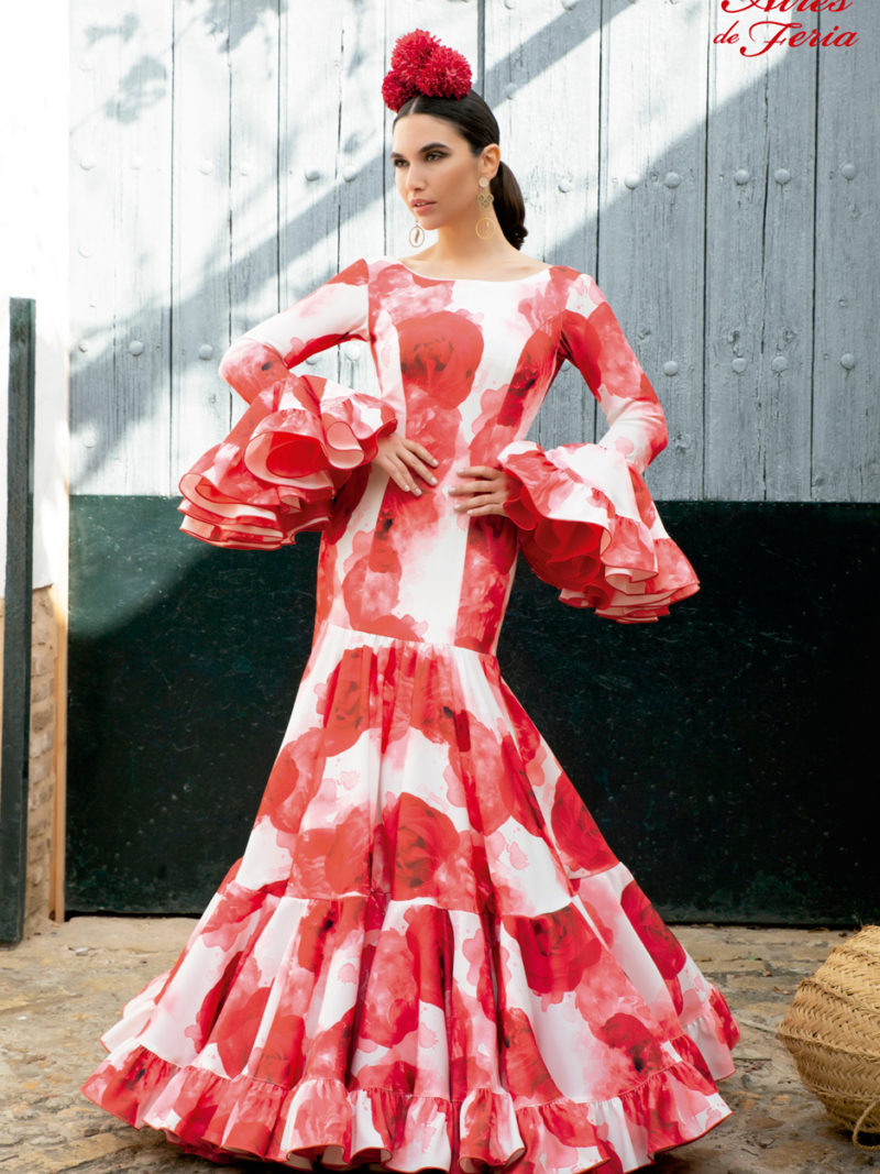 Traje de flamenca. Colección 2022. Modelo Ángela