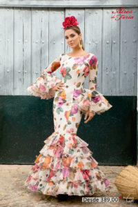 Traje de flamenca. Colección 2022. Modelo Bécquer