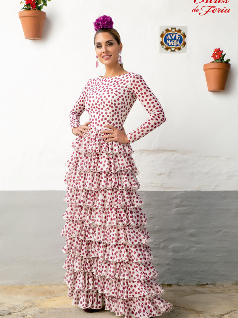 Traje de flamenca. Colección 2022. Modelo Lorca