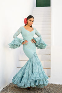 Traje de flamenca. Colección 2022. Modelo Machado