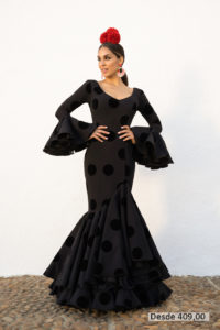Traje de flamenca. Colección 2022. Modelo Marina