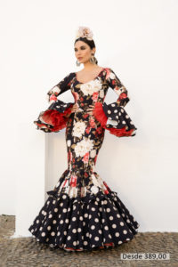 Traje de flamenca. Colección 2022. Modelo Picasso