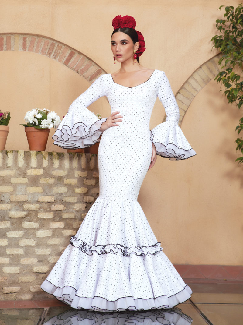 trajes de flamenca 2018 mujer - Aires de Feria - Traje de flamenca Vejer