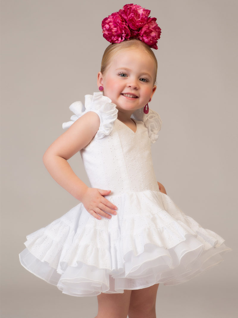 Traje de flamenca niña - PEPITA - Imagen 2