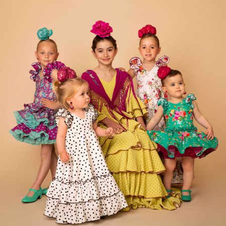 traje de gitana niña